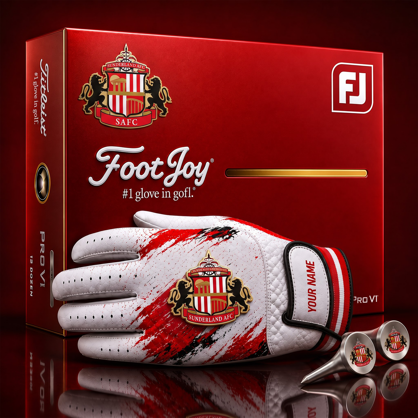 SUN_SIGNATURE EPL DELUXE PERSONALIZED GOLF GLOVE SET LIMITED EDITION