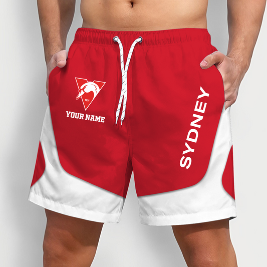 SYD x AFL Team Special Short Pants For Men Custom Name Gifts DATND TANTD 070426