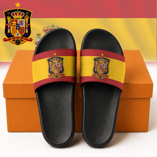 Spain Premium WC26 National Team Slide Slippers 0406 DatND DVT