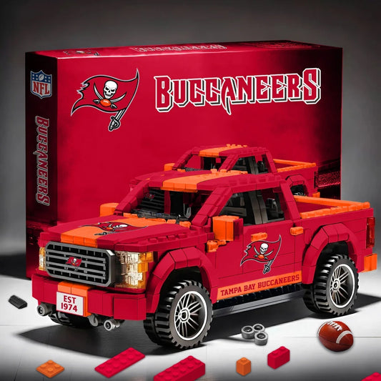 TB X NFL 3D Racing Truck Model Building Block Set NDT NHM