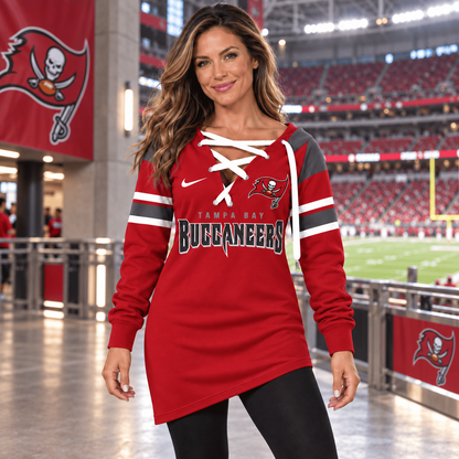 TB x NFL Game Day Spirit Lace-Up Sweatshirt
