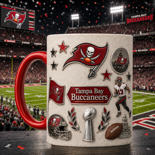 TB x NFL Premium Fan Pride Mug