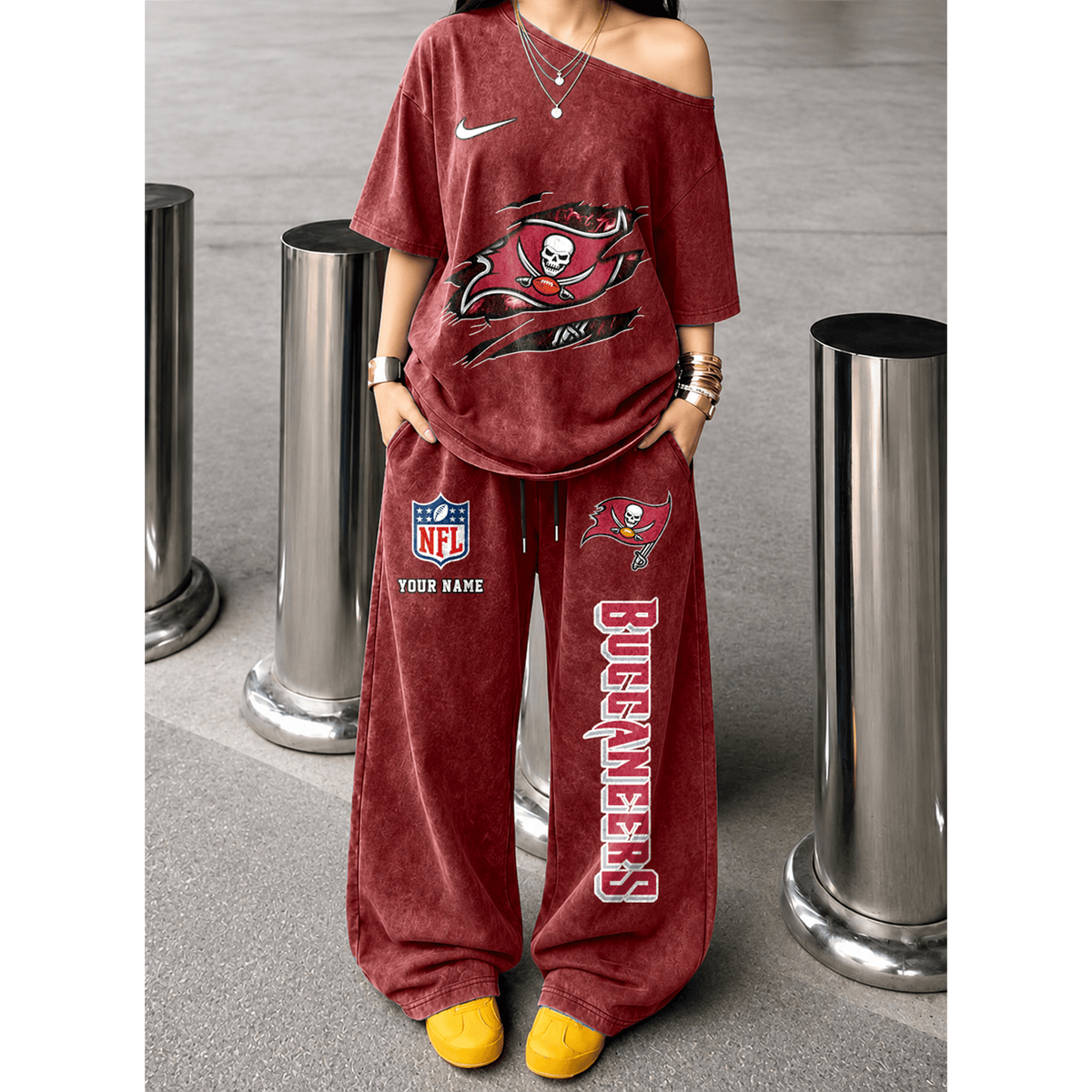 TB x NFL Relaxed Fit Two Piece Sportswear Set