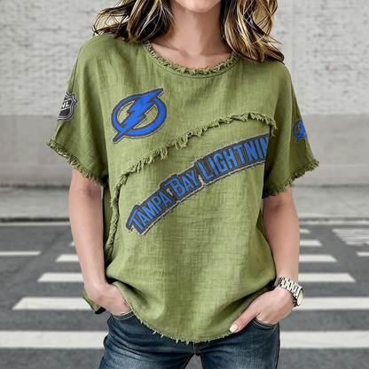 TBL x NHL Women’???s Vintage O-Neck 2905 DatND DVT
