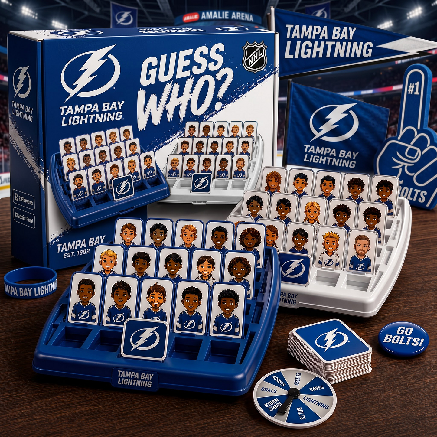 TBL_NHL ELITE FAN GUESS WHO BOARD GAME – COLLECTOR EDITION