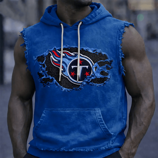 TEN x NFL Men’???s Sleeveless Hoodie Tank DATND TANTD 280526