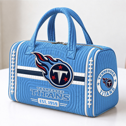 TB x NFL Quilted Luggage Travel Bag