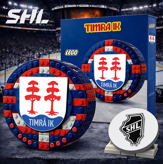 TIM x SHL Hockey 3D Puck Building Block Set Limited Editions NDT VHM 130426