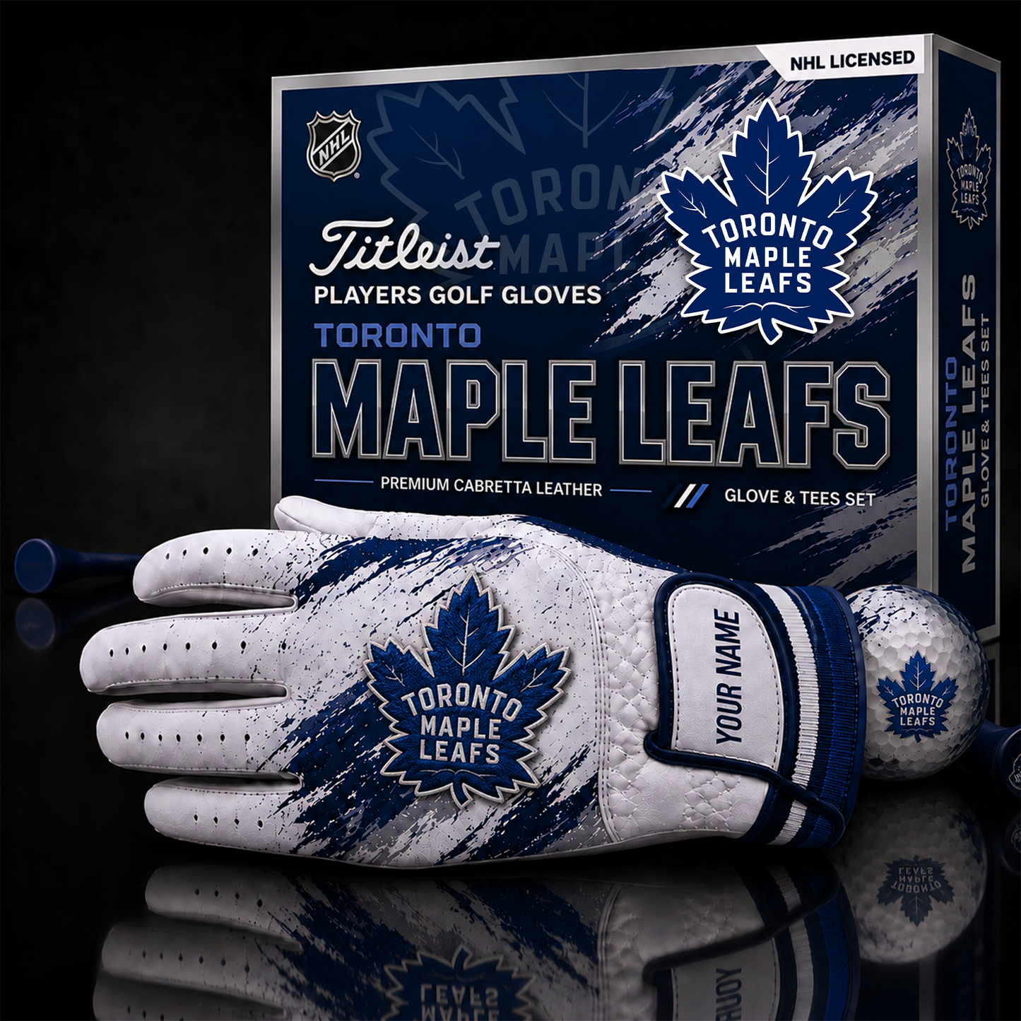 TML_LUXURY PERSONALIZED GOLF GLOVE SET LIMITED EDTION