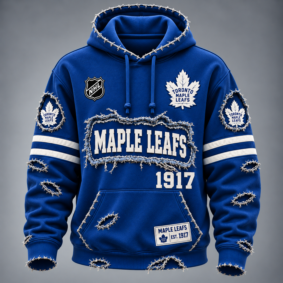 TOR x NHL Distressed Premium Hoodie