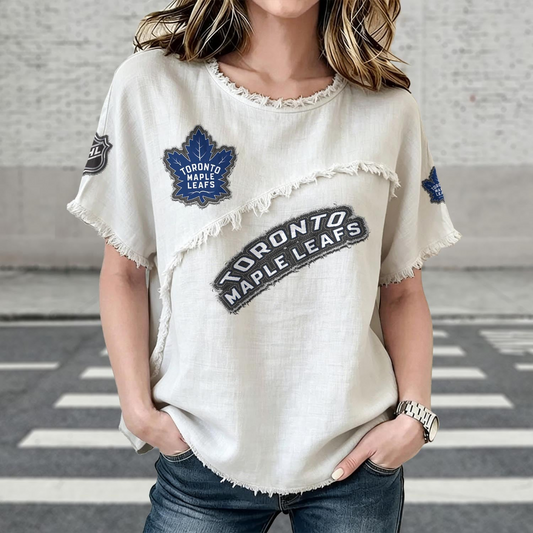 TOR x NHL Women’???s Vintage O-Neck 2905 DatND DVT