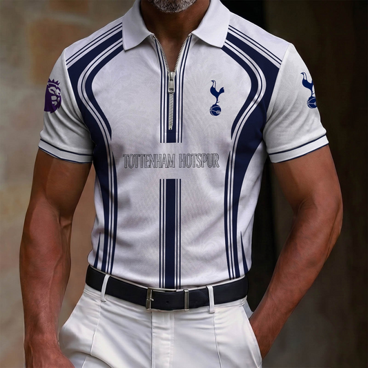 TOT x EPL Lapel Zip POLO Shirt