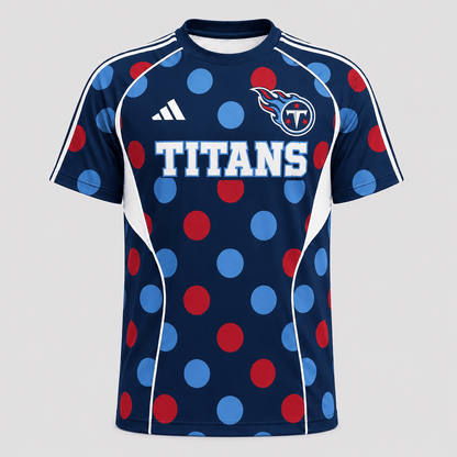 TT Premium NFL Game Day Polka Dot Sports Jersey Shirt
