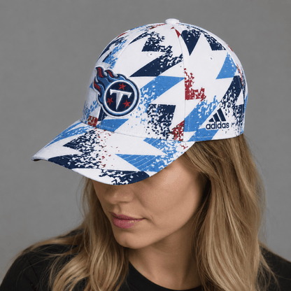 TT Premium NFL Sports Fan Geometric Pattern Baseball Cap