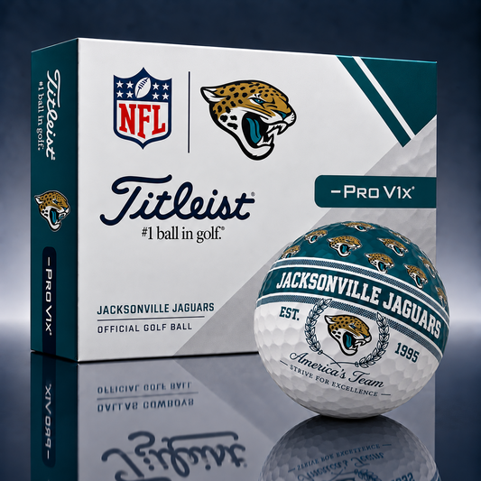 Titleist X Premium NFL JAC PERSONALIZED GOLF BALL LIMITED EDITION  V5