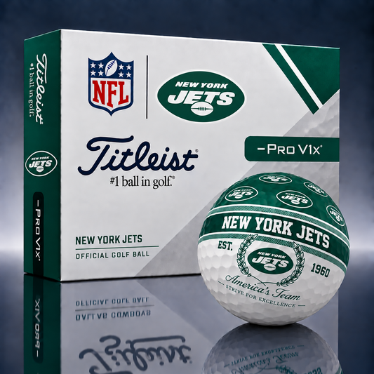 Titleist X Premium NFL NYJ PERSONALIZED GOLF BALL LIMITED EDITION  V5