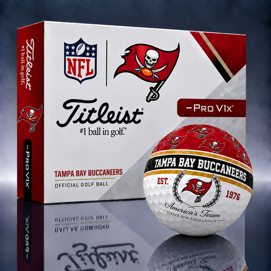 Titleist X Premium NFL TB PERSONALIZED GOLF BALL LIMITED EDITION  V5