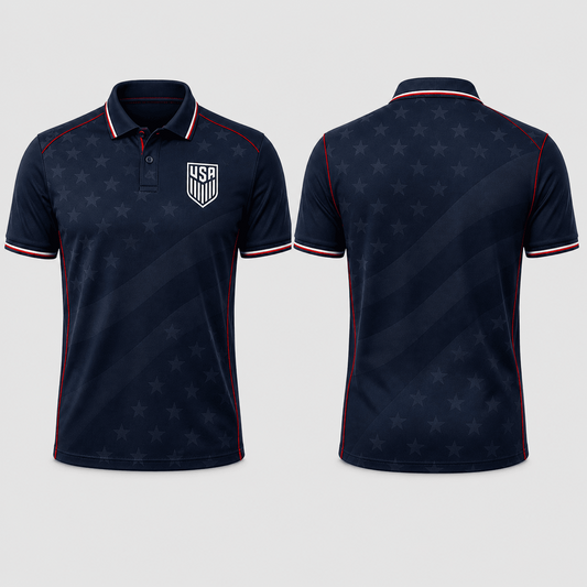 USA Premium WC26 Polo Shirt 0805 V DatND DVT