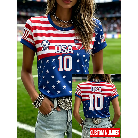 USA Print Soccer 3D Aparael V6 DATND TANTD 040626