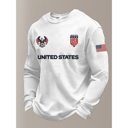 USA Print Soccer Shirt V1 DATND TANTD 040626
