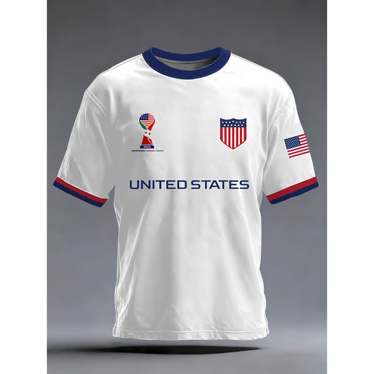 USA Print Soccer Shirt V1 DATND TANTD 040626