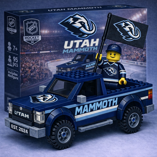 UTA x NHL Building Blocks Truck Toy Set V1 DatND DVT