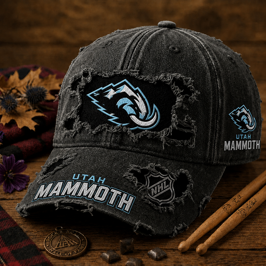 UTAH x NHL Denim Washed Cap New Style DATND TANTD 290526