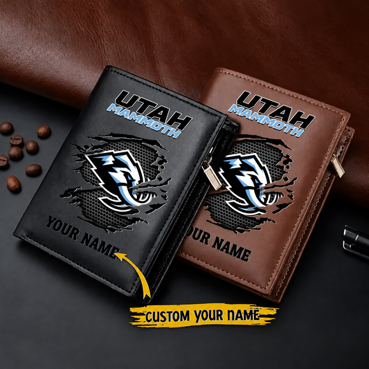 UTH x NHL Men Slim Vertical Wallets New