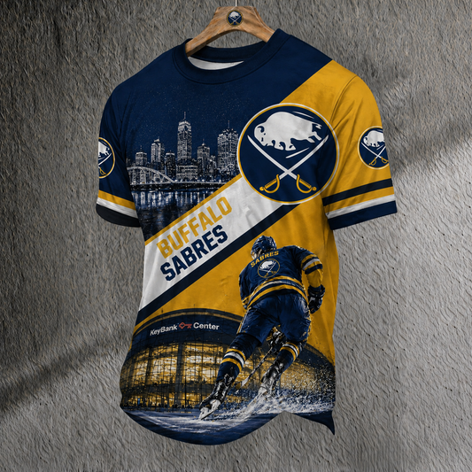 Unisex BUF x NHL Inspired Trendy T-shirt DATND TANTD 140526
