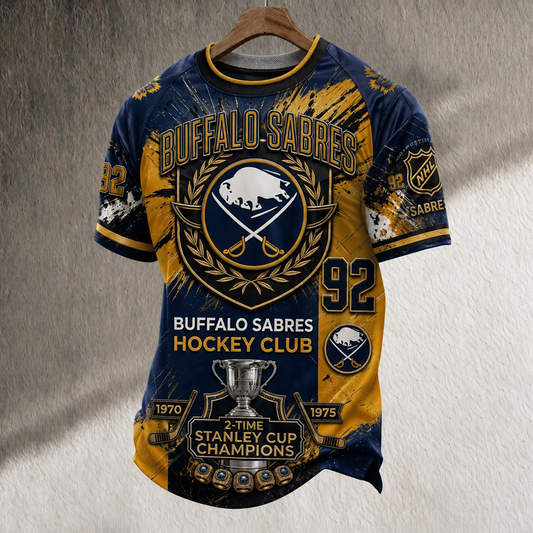Unisex BUF x NHL Inspired Trendy T-shirt DATND TANTD 150525