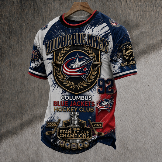 Unisex CBJ x NHL Inspired Trendy T-shirt DATND TANTD 150525