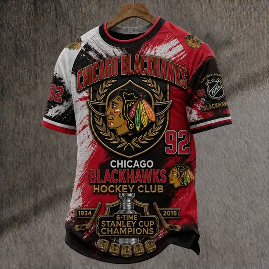 Unisex CHI x NHL Inspired Trendy T-shirt DATND TANTD 150525