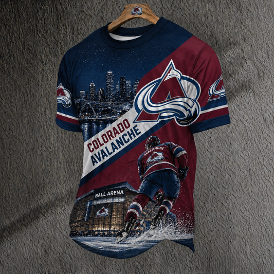 Unisex COL x NHL Inspired Trendy T-shirt DATND TANTD 140526