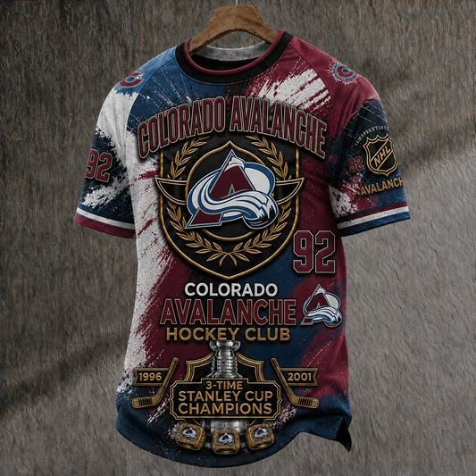 Unisex COL x NHL Inspired Trendy T-shirt DATND TANTD 150525
