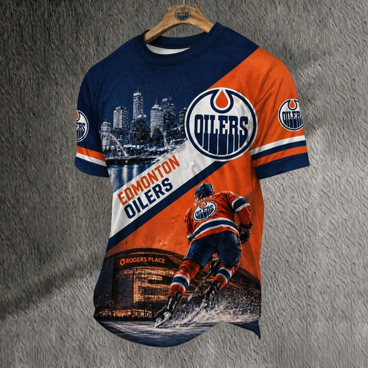 Unisex EDM x NHL Inspired Trendy T-shirt DATND TANTD 140526