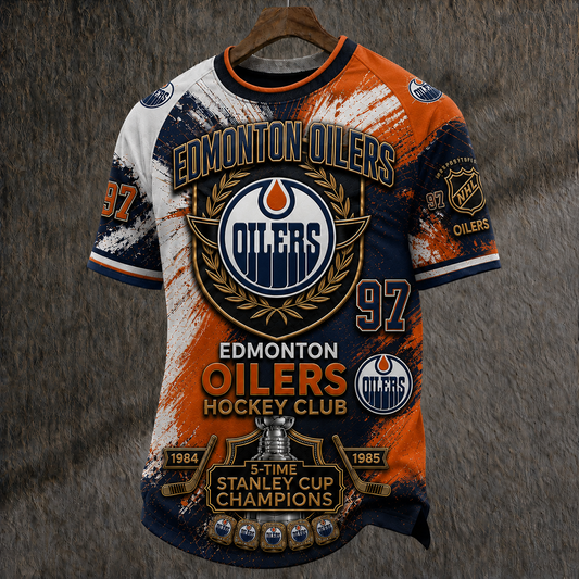 Unisex EDM x NHL Inspired Trendy T-shirt DATND TANTD 150525