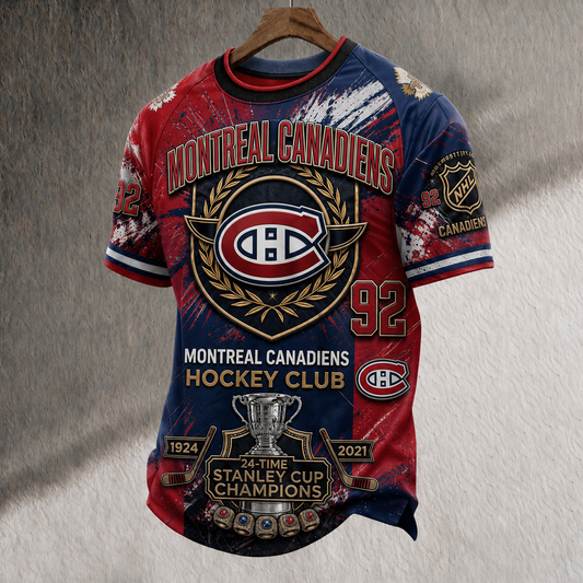Unisex MC x NHL Inspired Trendy T-shirt DATND TANTD 150525