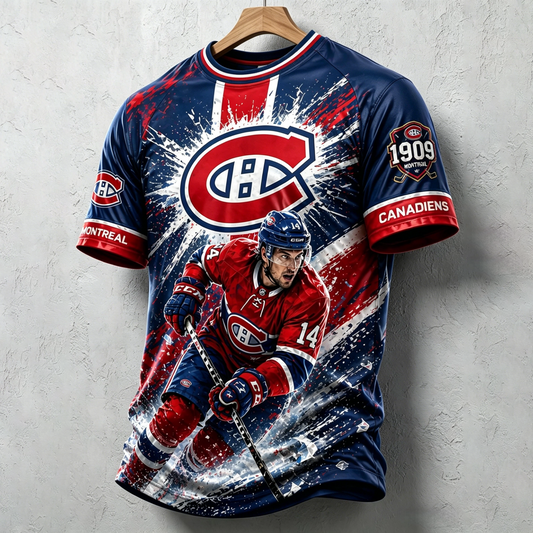 Unisex MC x NHL Inspired Trendy T-shirt V1 DATND TANTD 140526
