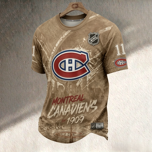 Unisex MC x NHL Inspired Trendy T-shirt V12 DATND TANTD 140526