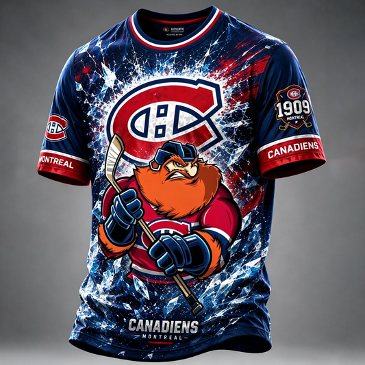 Unisex MC x NHL Inspired Trendy T-shirt V15 DATND TANTD 140526