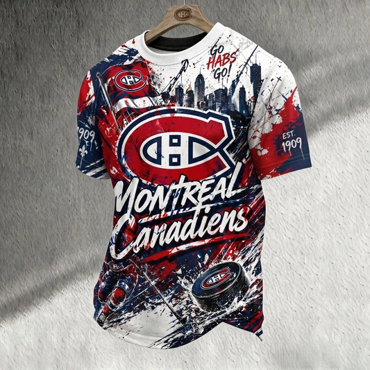 Unisex MC x NHL Inspired Trendy T-shirt V17 DATND TANTD 140526