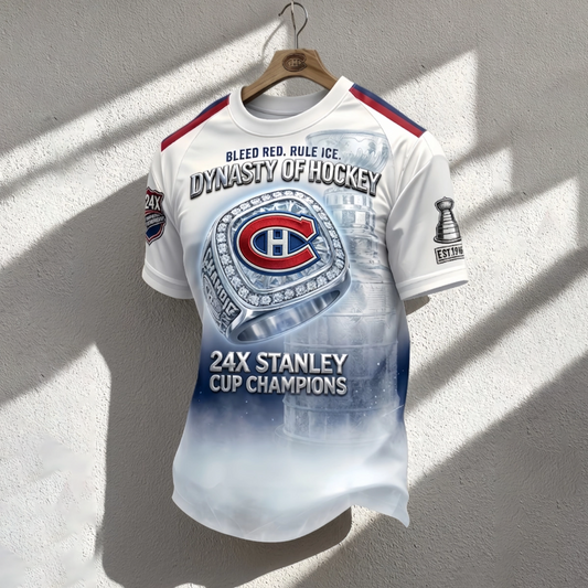 Unisex MC x NHL Inspired Trendy T-shirt V18 DATND TANTD 140526