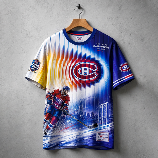 Unisex MC x NHL Inspired Trendy T-shirt V25 DATND TANTD 140526