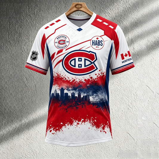 Unisex MC x NHL Inspired Trendy T-shirt V28 DATND TANTD 140526
