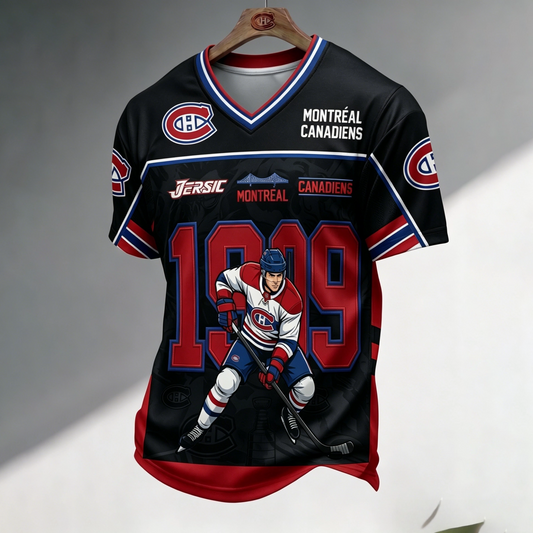 Unisex MC x NHL Inspired Trendy T-shirt V29 DATND TANTD 140526