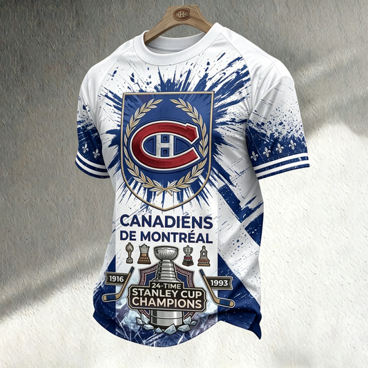 Unisex MC x NHL Inspired Trendy T-shirt V3 DATND TANTD 140526