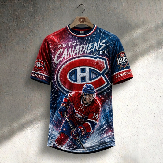 Unisex MC x NHL Inspired Trendy T-shirt V7 DATND TANTD 140526