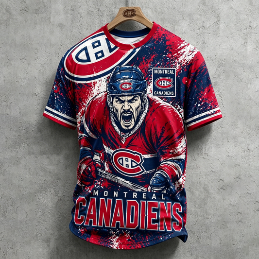 Unisex MC x NHL Inspired Trendy T-shirt V8 DATND TANTD 140526