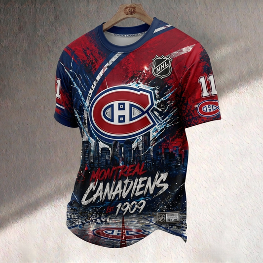 Unisex MC x NHL Inspired Trendy T-shirt V9 DATND TANTD 140526