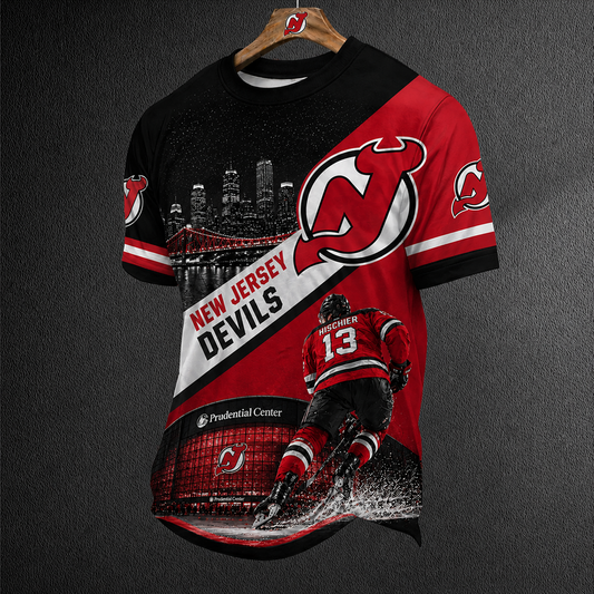 Unisex NJD x NHL Inspired Trendy T-shirt DATND TANTD 140526